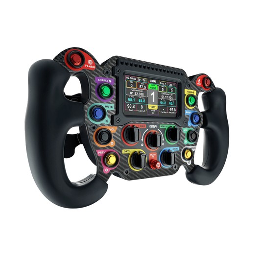 Gsi "Prime" F1 Style Sim Racing Steering Wheel (Dual Clutch)